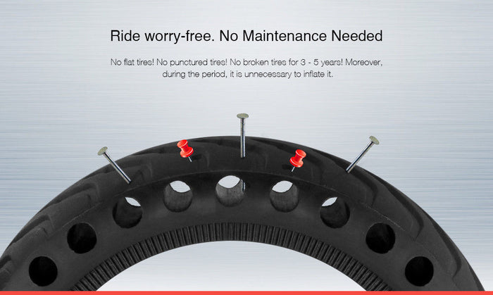 Volrubber Anti-lek buitenband voor Xiaomi  M365, M365 Pro, Essential, 1S en Pro 2 Step