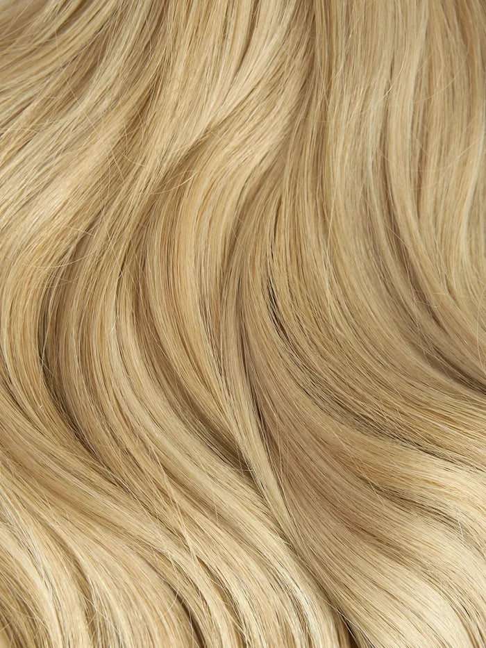 Warm Platinum Blonde Highlights (P18/613) 20" 220g - Clip-Ins