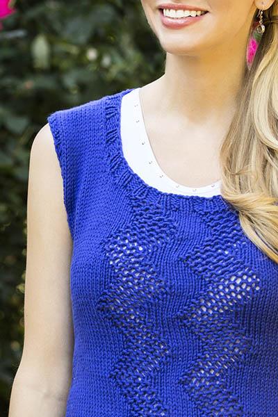 Waterfall Tank Pattern Universal Yarn