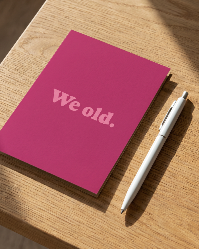 We Old Birthday Card