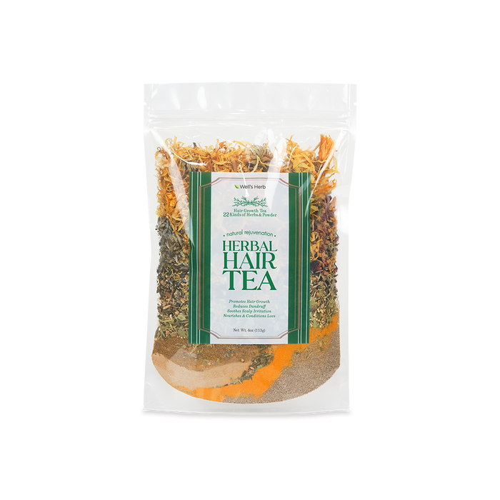 Well's Herb 22 Kinds Herbal Hair Tea | 4 oz.