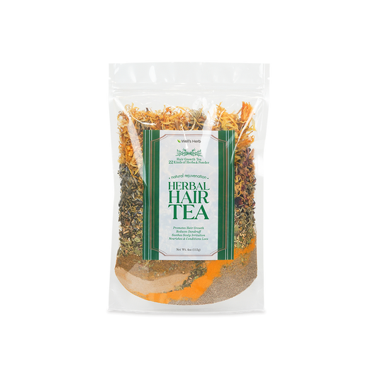 Well's Herb 22 Kinds Herbal Hair Tea | 4 oz.