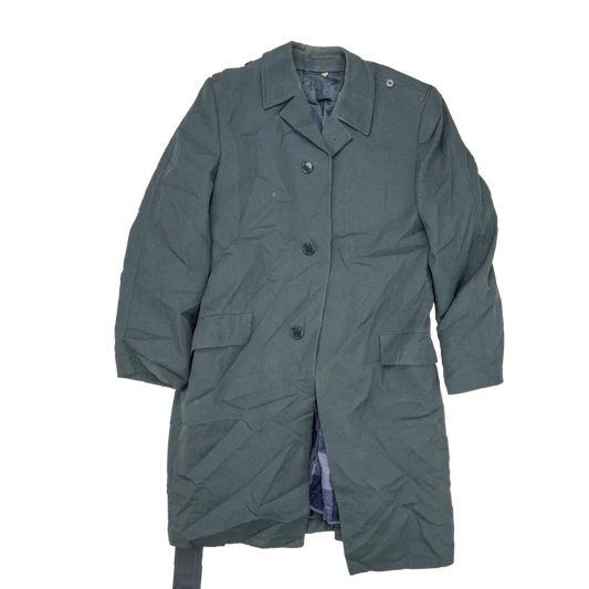 West German Grey Overcoat with Liner - 178/92, Small - German Army Surplus - Great Coats