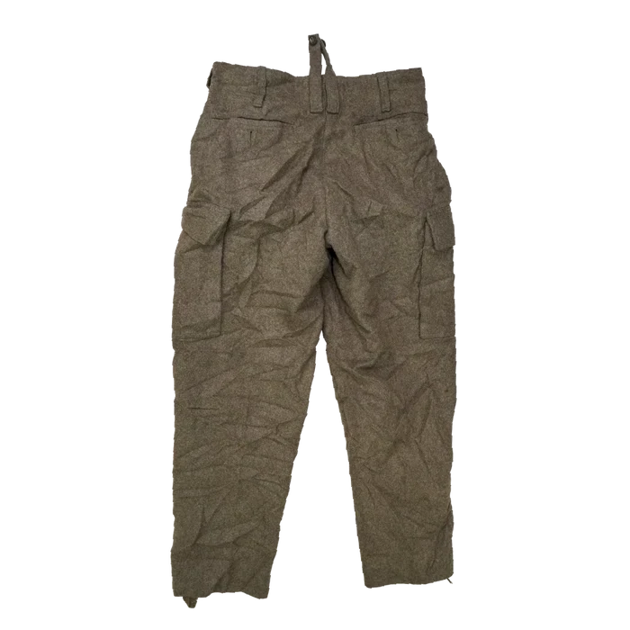 West German Wool Field Trousers - Medium - German Army Surplus - Combat Trousers