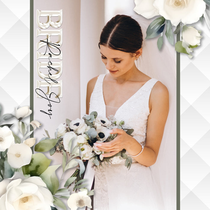 These beautiful white embossed digital scrapbooking papers by Lucky Girl Creative digital art are the perfect background for everyday and special occasions, too! Wonderful for wedding, graduation, baby, birthday, and anniversary! This kit is included in the White Embossed Papers Bundle.