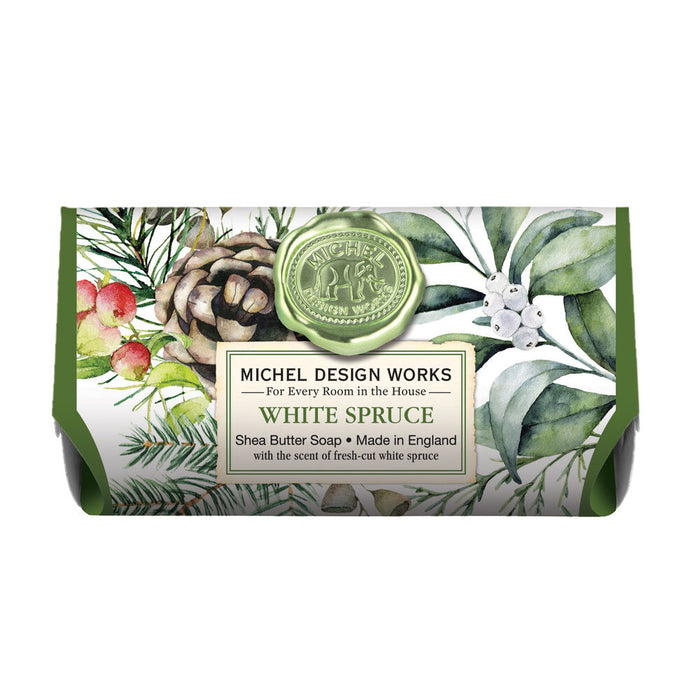 White Spruce Large Soap Bar