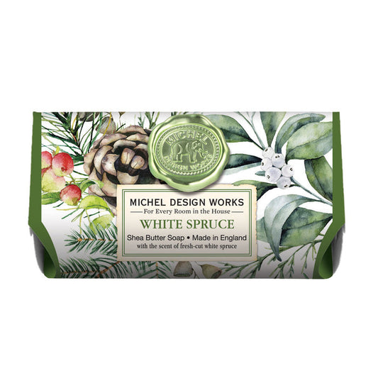 White Spruce Large Soap Bar