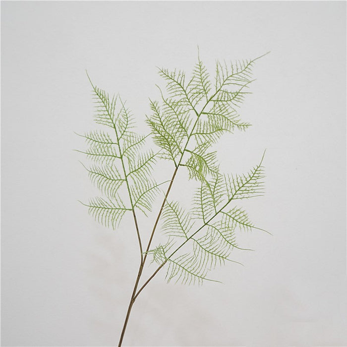 Wholesale Artificial Fern Greenery Plant Twig Forest Maidenhair Fern Stem 32 Inch