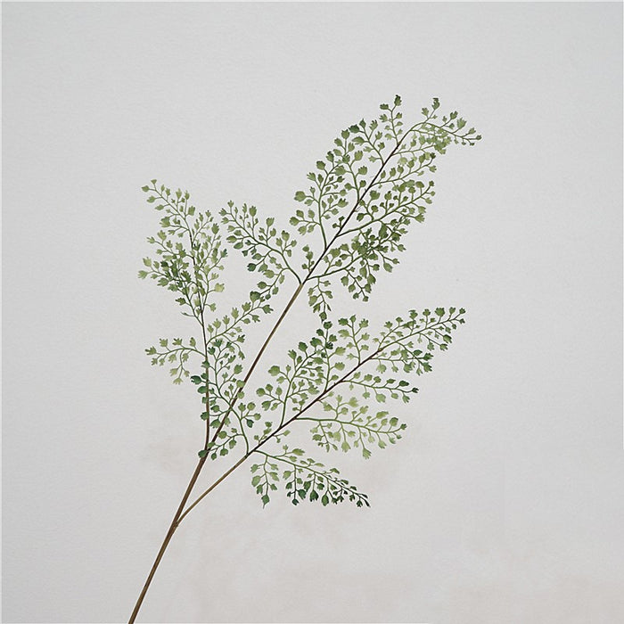 Wholesale Artificial Fern Greenery Plant Twig Forest Maidenhair Fern Stem 32 Inch