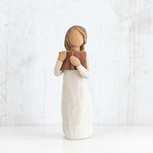 WILLOW TREE 4" Angel Ornament - Love Of Learning