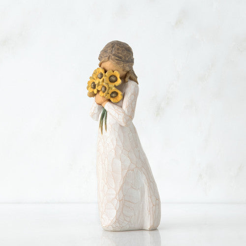 WILLOW TREE 4" Angel Ornament - Warm Embrace