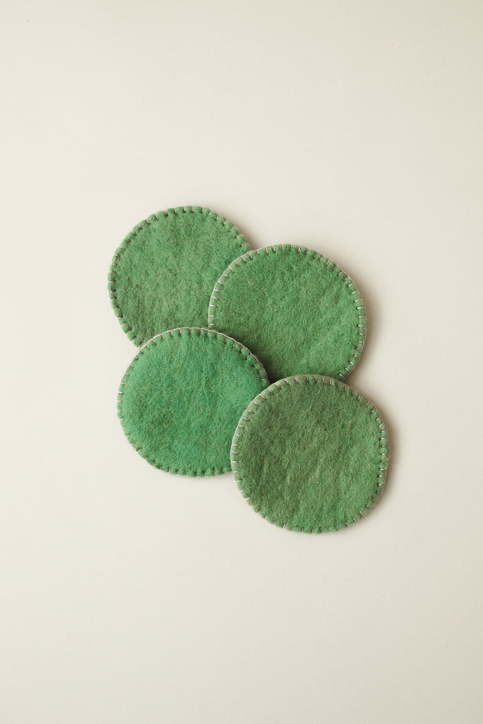 wool coasters