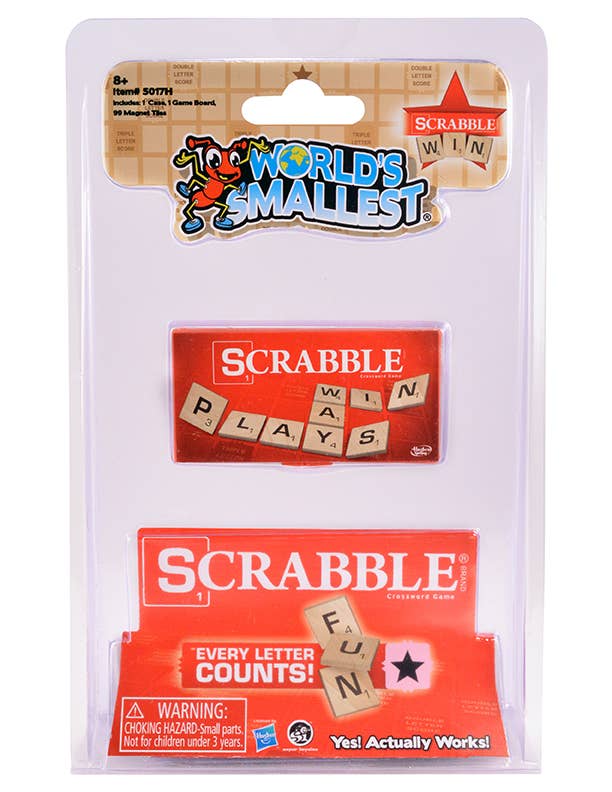 World's Smallest Scrabble Game