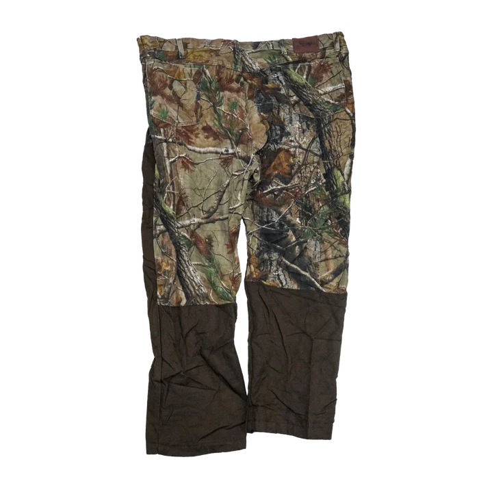 Wrangler Realtree Hunting Trousers - 44x30, 2XLarge - Army & Outdoors - Hiking Trousers