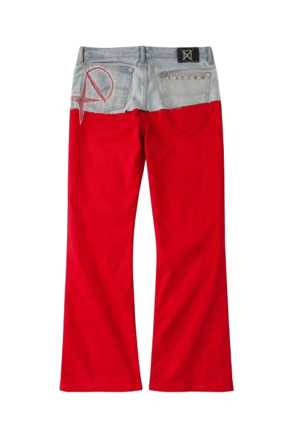 Xtra Deadly Red Leg Denim