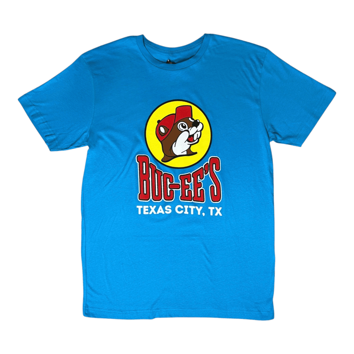 Youth Light Blue Texas City TX Shirt