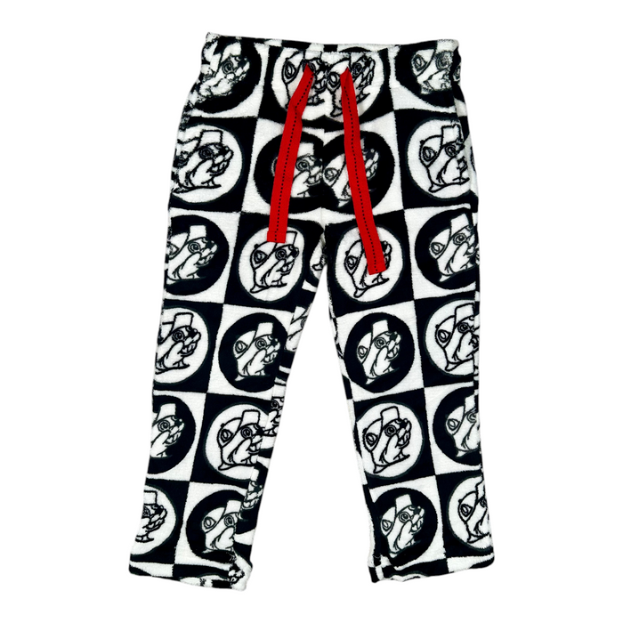 Youth Sherpa Black & White Cozy Lounge Pants