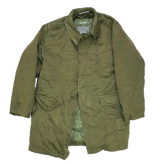 Yugoslavian JNA Olive Parka with Liner - Large - Yugoslavian Army Surplus - Parkas