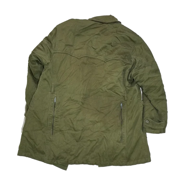 Yugoslavian JNA Olive Parka with Liner - Large - Yugoslavian Army Surplus - Parkas