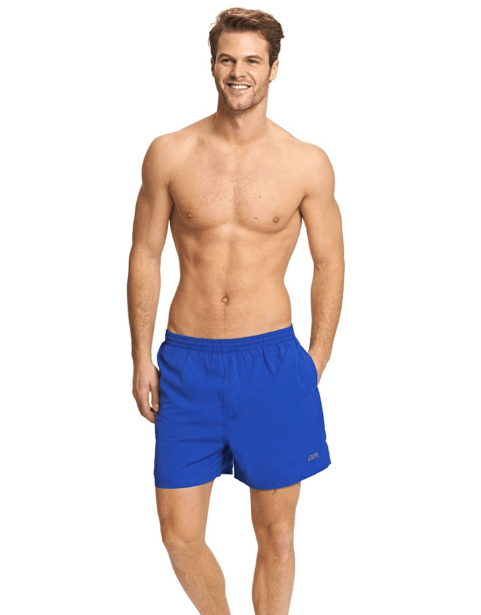 Zoggs Penrith 17’’ royal blue swim shorts with mesh lining